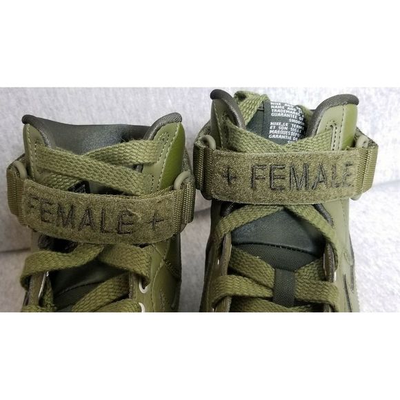 Nike Shoes - NEW Nike AF1 High Utility  8.5 Olive CREAM FEMALE